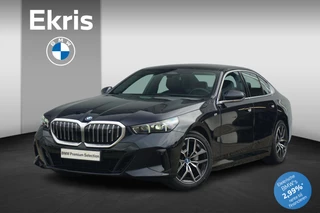 BMW i5 eDrive40 M Sport | Panoramadak / Comfortstoelen / Head-up / Trekhaak / Harman Kardon / Parking Assistant Professional / Stoelventilatie + Stoelverwarming Voor & Achter