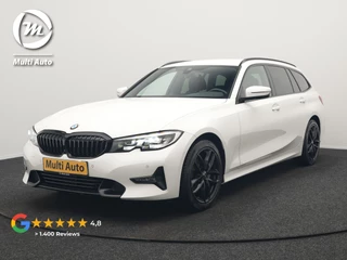 BMW 3 Serie Touring 330i Sportline 259pk Dealer O.H. | Trekhaak Af Fabriek | Lederen Sportstoelen Verwarmd | Apple Carplay | Sfeerverlichting | Cruise Control | Navigatie | Virtual | 18"L.M |