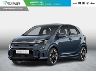 Kia Picanto 1.0 DPi GT-Line | MY25 | LED | Navi | CarPlay | Keyless | Schuif-/kanteldak | Stoel-/stuurverwarming | 16''