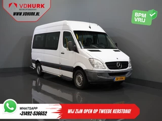 Mercedes-Benz Sprinter 313 2.2 CDI L2H2 €9.922 Incl. BTW BPM VRIJ! EXPORT Combi/ 9 Persoons/ Kombi/ 9P/ Airco/ Rolstoellift