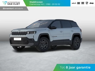 Hoofdafbeelding Jeep Compass Jeep Compass 1.2 e-Hybrid First Edition | Adapt. Cruise | Camera | Carplay | 18" | Elektr. A-Klep | Navi | Winter Pack