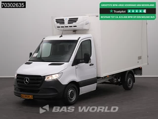 Mercedes Sprinter 314 CDI Koelwagen Achterdeuren Zijdeur Zanotti FZ238-D 380v Stekker Airco MBUX CarPlay Euro6 Koel Koeler Kühl Kühler Kühlwagen Kühlkoffer Airco
