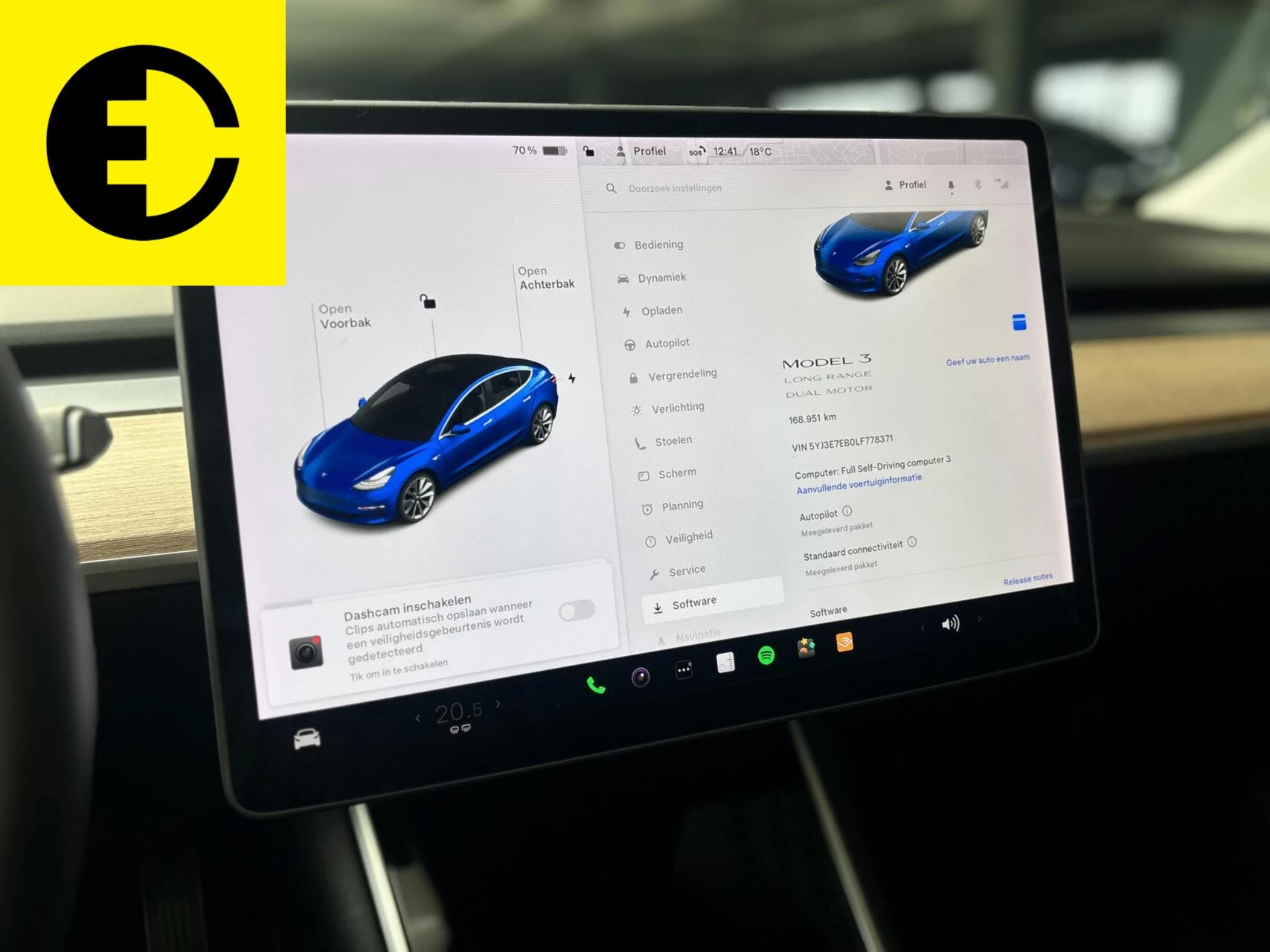 Hoofdafbeelding Tesla Model 3
