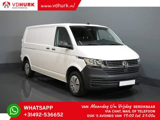 Volkswagen Transporter T6.1 2.0 TDI 150 pk DSG Aut. L2 Standkachel/ Stoelverw./ Carplay/ Camera/ PDC/ Cruise/ Trekhaak