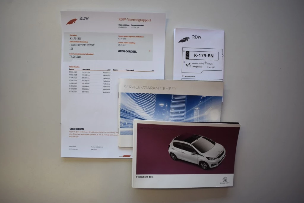 Hoofdafbeelding Peugeot 108