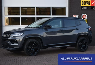 Jeep Compass 1.5T e-Hybrid S Aut. | Leder | LED | Stoelverw. | 360 Camera | Navi | Incl. garantie