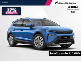 Škoda Elroq Selection Elektromotor 125 kW / 170 PK SUV | Trekhaak wegklapbaar | PRIVATELEASE 407,- PER MAAND!! | 4000,- INRUILPREMIE!!| 2025 rijden!