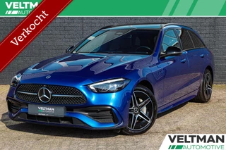 Mercedes C-klasse 300 e AMG Line PANORAMADAK BURMESTER TREKHAAK DISTRONIC