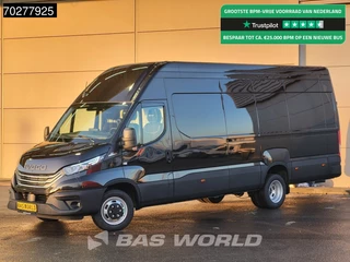 Hoofdafbeelding Iveco Daily Iveco Daily 35C21 3.0L Automaat L4H3 210PK Hoog Dak Dubbellucht 3,5t Trekhaak ACC Navi LED Camera Parkeersensoren Euro6 L5 19m3 Airco Trekhaak