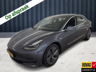 Hoofdafbeelding Tesla Model 3 Tesla Model 3 Long Range AWD 75 kWh (461 PK) 1e-Eig, Tesla-Dealer-Onderh, 12-Mnd-BOVAG, NL-Auto, Panoramadak, Leer, Autopilot, Keyless-Entry/Start, Achteruitrijcamera, Parkeersensoren, Bluetooth, Premium-Audio, Stoelverwarming-V+A, DAB, Licht-Zicht-Pakket, Lm-Velgen-18Inch, Privacy-Glas