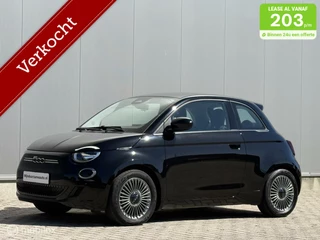 Fiat 500 Icon 42 kWh Grote accu - stoelverwarming - SOH 96%