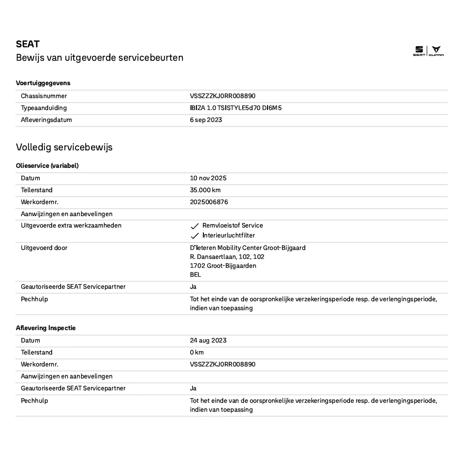 Hoofdafbeelding SEAT Ibiza