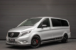 Mercedes-Benz Vito 136PK LANG JB- EDITION FULL BLACK / AMG / SPOILER / VERLAGINGSVEREN / NAVIGATIE / SIDE- BARS / FULL / NAVIGATIE