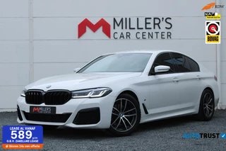 BMW 5-serie 520i M-SPORT LASER MEMORY LEDER CAMERA SFEERVERLICHTING
