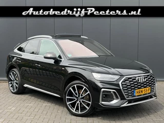 Audi Q5 Sportback 55 TFSI e S-Line Pano ACC Massage V-cockpit Camera LED Sfeerlicht 21inch
