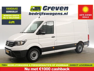 Volkswagen Crafter 35 2.0 TDI L3H3 141PK DSG 3000KG Trekgew. Automaat Airco Cruise 3 Persoons Elektrpakket