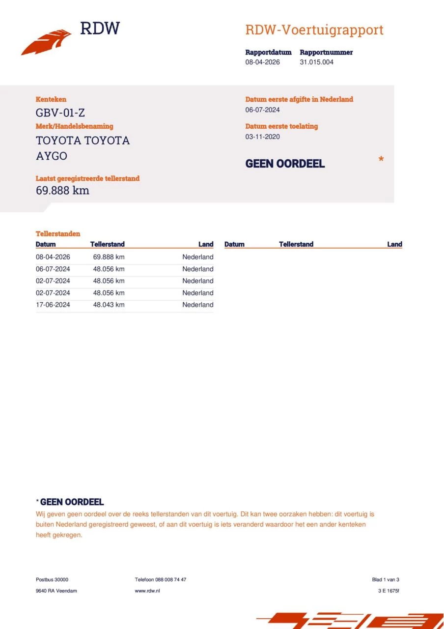 Hoofdafbeelding Toyota Aygo