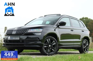 Skoda Karoq 1.5 TSI / 150 PK/ DSG / Sportline / Black Edition / Panorama / Virtual Cockpit / Camera / Cruise Control / Trekhaak / 18"!
