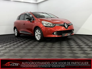 Renault Clio Estate 0.9 TCe Limited Camera, Navi, Clima, A start stop, Lichtmetalen velgen, Cruise control, Eco mode, Keyless start