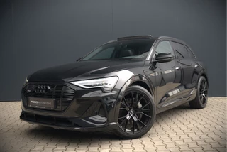 Audi e-tron e-tron 50 quattro Launch edition Black 71 kWh S-Line | Black Edition | Panoramadak | Memory Seat | Luchtvering | Adaptive Cruise Control | Keyless | Matrix LED | Stoelverwarming | NAP | SOH 92,28%