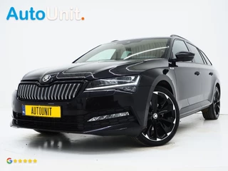Škoda Superb Combi 1.4 TSI iV Sportline 218PK | Sportstoelen | Trekhaak | Camera | Memory | Sfeer | Keyless | Adaptive Cruise