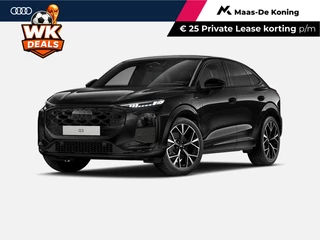 Audi Q3 Sportback 1.5 200kW e-hybrid S edition 272 PK · Glazen panoramadak · Tech plus · Trekhaak elek. wegklapbaar