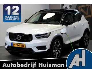 Volvo XC40 1.5 T4 155kW/211pk DCT7 Recharge R-Design PANORAMADAK + ADAPT.CRUISE + PILOT ASSIST + LEER/ALCANTARA + STOELVERWARMING + BI-TONE + BLIS + STUURVERWARMING + LANE ASSIST + ACHTERUITRIJCAMERA + PARKSENSOREN V&A + 20" LM-VELGEN!!