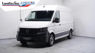 Volkswagen Crafter 2.0 TDI 140 pk L3H3 Airco, App Connect 270 Graden Deuren, Laadruimte Pakket, Opstap achter, 3-Zits