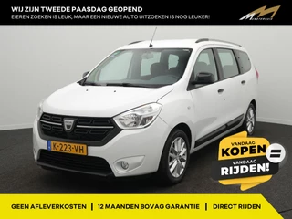 Dacia Lodgy TCe 130 Comfort - Occasion Lease vanaf €514 p/m - RIJKLAARPRIJS - 7-persoons! - Airco - Cruise Control - DAB - Navigatiesysteem