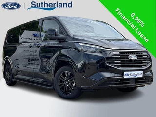 Ford Transit Custom 320 2.5 PHEV L2H1 Black Platinum DC Prijs is excl. BTW incl. BPM| 233pk | Netto bijtelling 2025 vanaf 461,- per maand! | Driver Assistance Pack Ultimate | Dubbele Zijschuifdeuren | Ford Voorraad