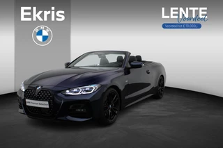 BMW 4 Serie Cabrio 430i High Executive | M Sport Plus Pack | Audio Media Pack | Safety Pack | BMW Personal CoPilot Pack | Stuurwielrand Verwarmd | Driving Assistant Professional | Laserlight | Head-Up Display | Harman Kardon | 19'' | Lentevoordeel