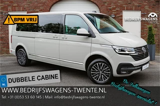 Hoofdafbeelding Volkswagen Caravelle Volkswagen Caravelle T6.1 2.0 TDI 204 PK DSG L2H1 A-KLEP ACC | LED | Leder | Side Assist | Privacy glass |