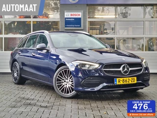 Mercedes C-klasse Estate 180 Luxury Line|Trekhaak|LED|Leder|360'Camera|Carplay|Memory stoelen|