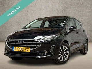 Ford Fiesta 1.0 EcoBoost Titanium (APPLE CARPLAY, GROOT NAVI, CLIMATE, PARKEERSENSOREN, SPORTSTOELEN, GETINT GLAS, CRUISE, NIEUWE APK, NIEUWSTAAT)