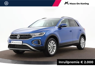 Volkswagen T-Roc Life Edition 1.0 TSI 116 pk 6 versn. Hand · Achteruitrijcamera · Parkeersensoren voor en achter ·