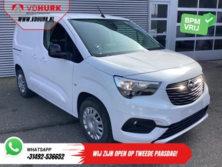 Hoofdafbeelding Opel Combo-e Opel Combo-e Electric 50kWh 285 WLTP Standkachel/ Snellader/ Stoelverw./ Stuurverw./ Keyless/ Carplay/ Navi/ Camera/ PDC/ Cruise/ Airco