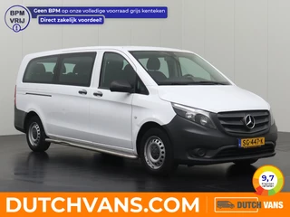 Mercedes-Benz Vito 9-Persoons Extra Lang Kombi/Personenbus | Airco | 2-2-2-3 stoelopstelling | BPM Vrij !
