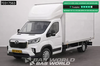 Hoofdafbeelding Maxus eDeliver9 Maxus eDeliver 9 Coming Soon! Elektrisch 65kWh 172km WLTP Laadklep Bakwagen Snelladen CarPlay LED ACC Airco D'Hollandia Meubelbak Koffer