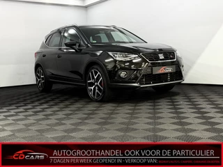 SEAT Arona 1.0 TSI FR Business Intense Plus Camera, Apple carplay, Navi, Keyless start, A start stop, Virtual desk, Cruise control, Clima, Lichtmetalen velgen