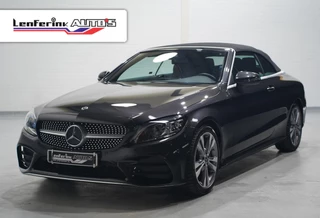 Hoofdafbeelding Mercedes-Benz C-Klasse Mercedes-Benz C-klasse Cabrio 180 AMG Line AMG interieur Camera Verlichting pakket Apple Carplay