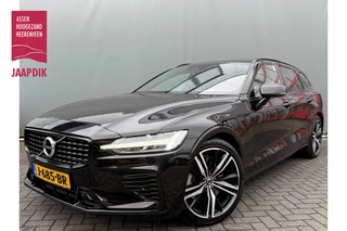 Volvo V60 BWJ 2020 2.0 T6 340 PK Twin Engine AWD R-Design AUTOMAAT / TREKHAAK / APPLE CARPLAY / ANDROID AUTO / ELEKTRISCHE STOELEN / HARMAN KARDON / NAVI / CLIMA / ADAPTIVE CRUISE / LEDER / CAMERA / LMV / PDC