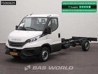 Iveco Daily 35S21 BPM VRIJ! 3.0L Automaat BPM VRIJ Chassis Cabine 410WB 2025 model LED CarPlay ACC Airco Fahrgestell Airco