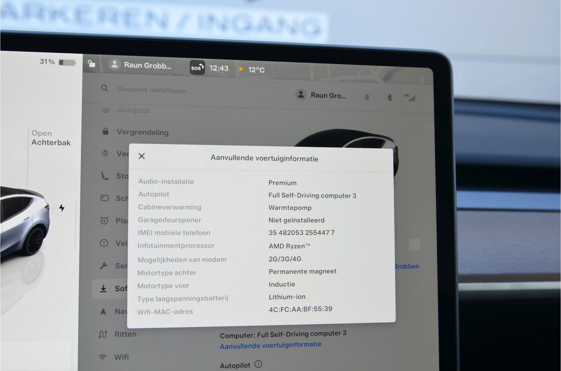 Hoofdafbeelding Tesla Model Y