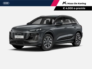 Audi Q6 e-tron Advanced edition 252 PK · Trekhaak, mechanisch draaibaar · Sportstoel zwart leder-kunstl.
