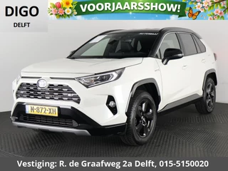 Toyota RAV4 2.5 Hybrid AWD Bi-Tone | 1650 KG trekgewicht | Trekhaak | Parkeersensoren | Apple Carplay & AndroidAUTO | Adapt.Cruise Control |