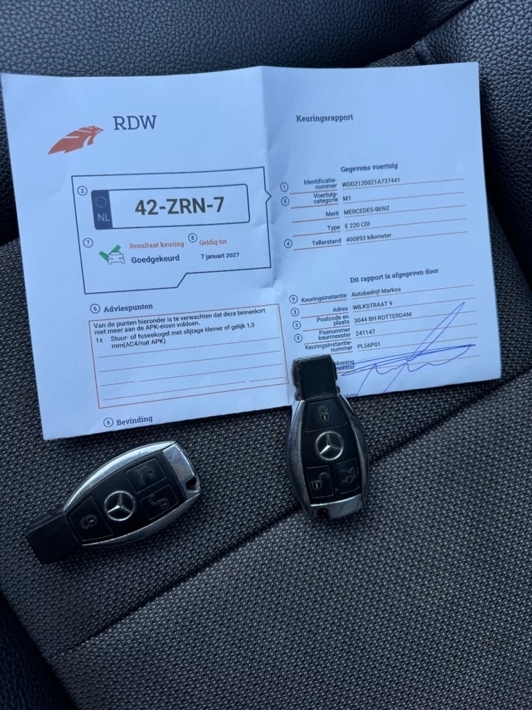 Hoofdafbeelding Mercedes-Benz E-Klasse