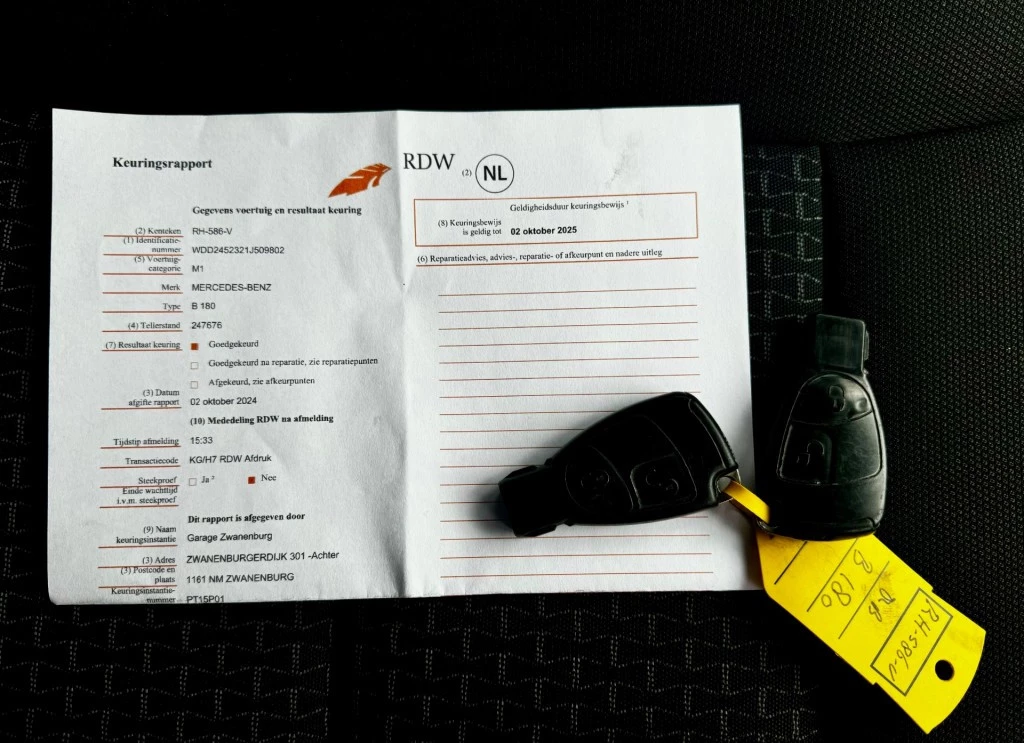 Hoofdafbeelding Mercedes-Benz B-Klasse