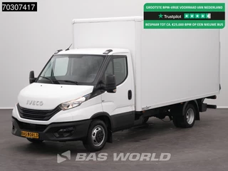 Iveco Daily 35C16 Laadklep Dubbellucht 160PK Bakwagen Airco Euro6 Meubelbak Koffer Airco