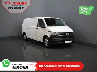 Volkswagen Transporter 2.0 TDI 150 pk DSG Aut. L2 Carplay/ 2x Schuifdeur/ Stoelverw./ Airco/ Cruise/ PDC V+A/ Trekhaak