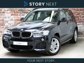 BMW X3 xDrive20i High Executive M Sport Pakket Automaat / Navigatiesysteem Professional / Leder / Trekhaak / 18 Inch / Xenon / Stoelverwarming / Climate Control / Parkeersensoren voor+achter / Lichtpakket / Cruise Control